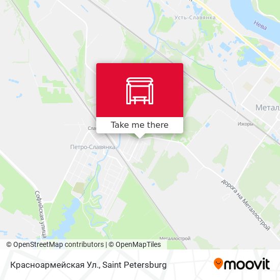 Красноармейская Ул. map