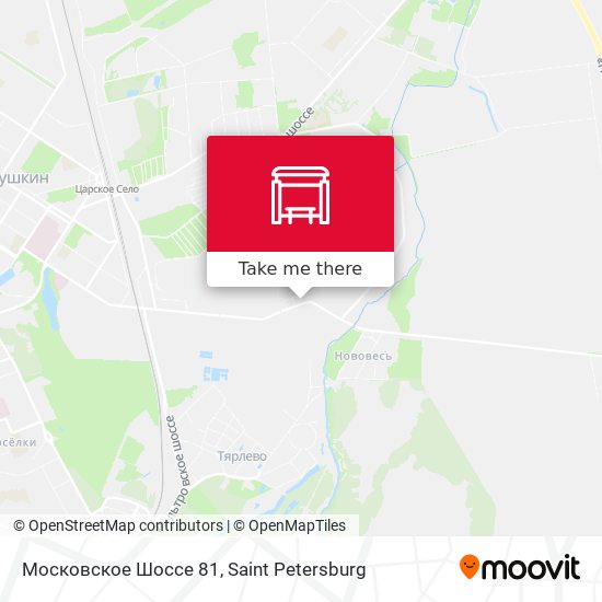 Московское Шоссе 81 map