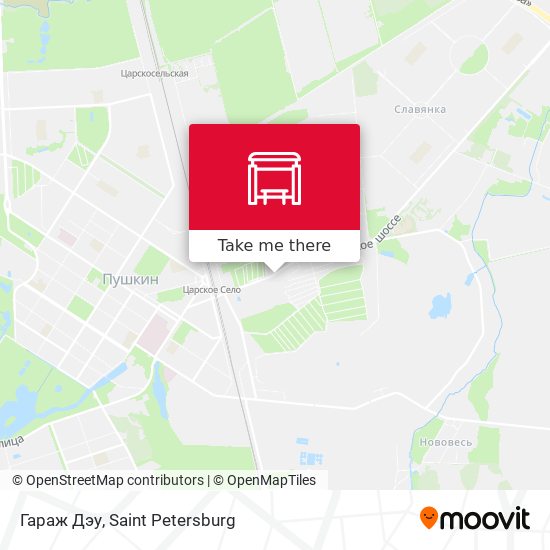 Гараж Дэу map
