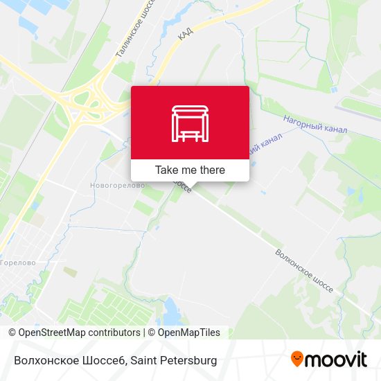 Волхонское Шоссе6 map
