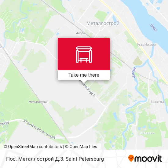 Пос. Металлострой Д.3 map
