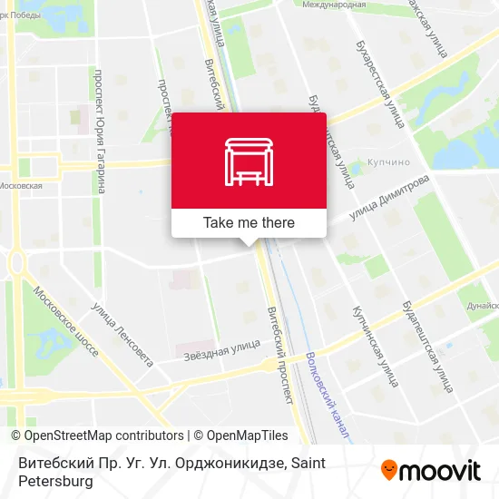 Витебский Пр. Уг. Ул. Орджоникидзе map