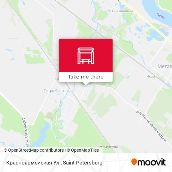 Красноармейская Ул. map
