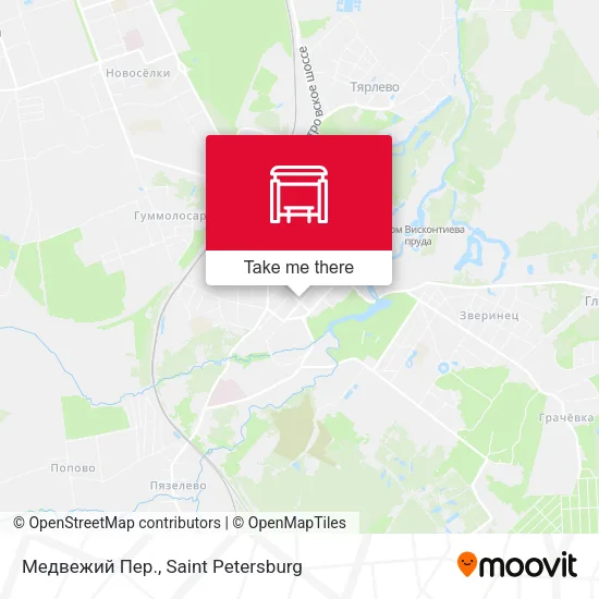 Медвежий Пер. map