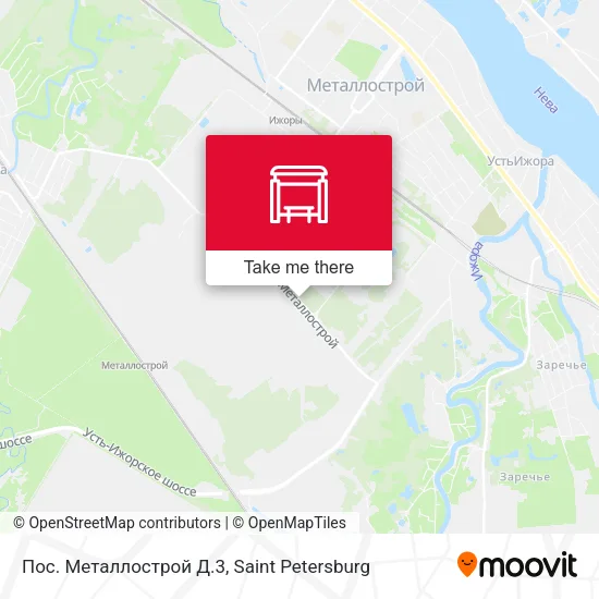 Пос. Металлострой Д.3 map