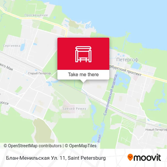 Блан-Менильская Ул. 11 map