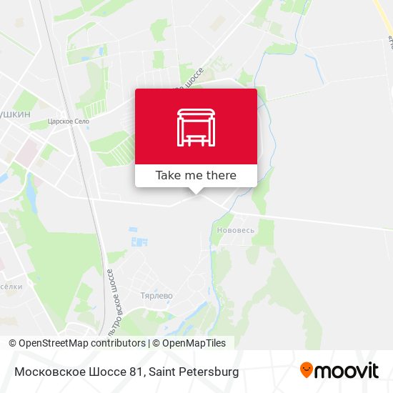 Московское Шоссе 81 map