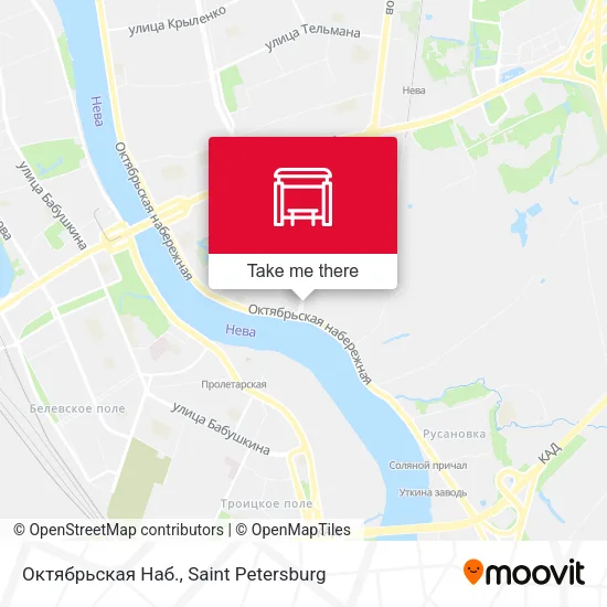 Октябрьская Наб. map