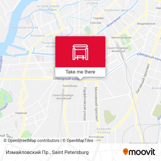 Измайловский Пр. map