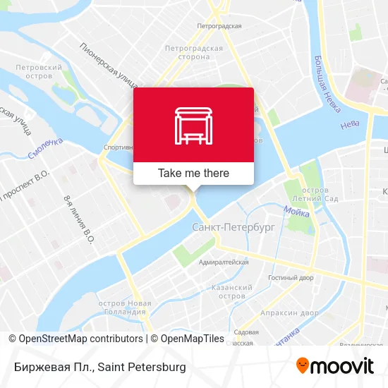 Биржевая Пл. map