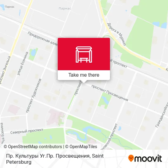 Пр. Культуры Уг.Пр. Просвещения map