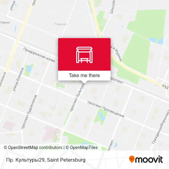 Пр. Культуры29 map