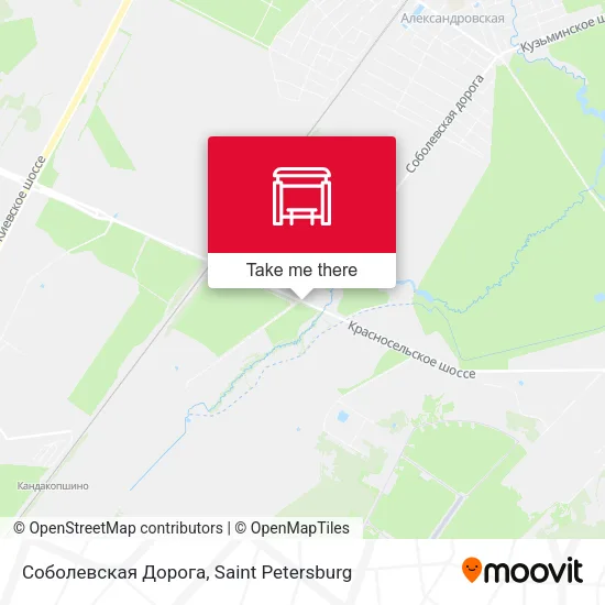 Соболевская Дорога map