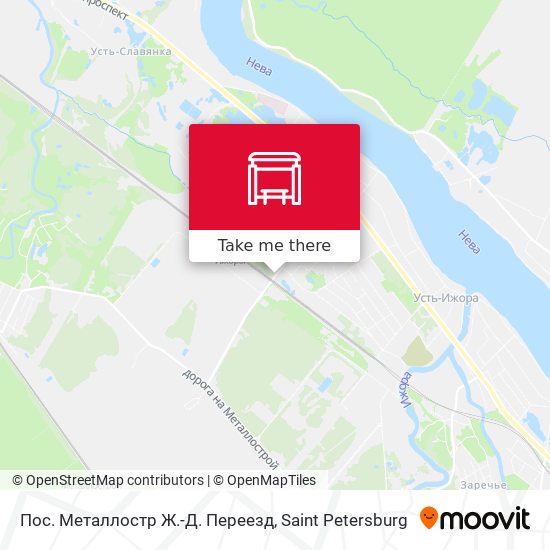 Пос. Металлостр Ж.-Д. Переезд map