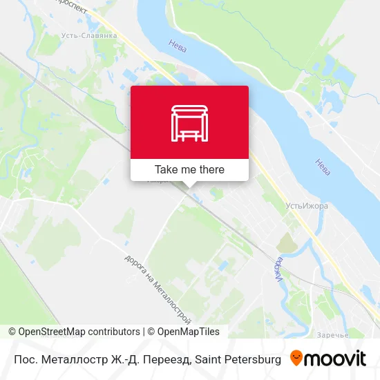 Пос. Металлостр Ж.-Д. Переезд map