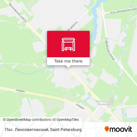 Пос. Ленсоветовский map