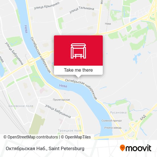 Октябрьская Наб. map