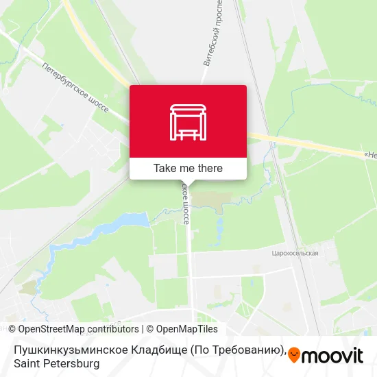 Пушкинкузьминское Кладбище (По Требованию) map