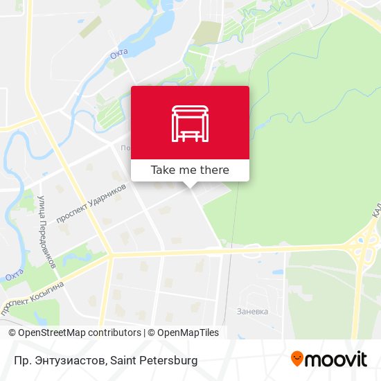 Пр. Энтузиастов map
