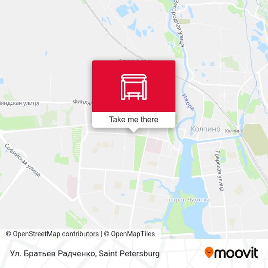Ул. Братьев Радченко map