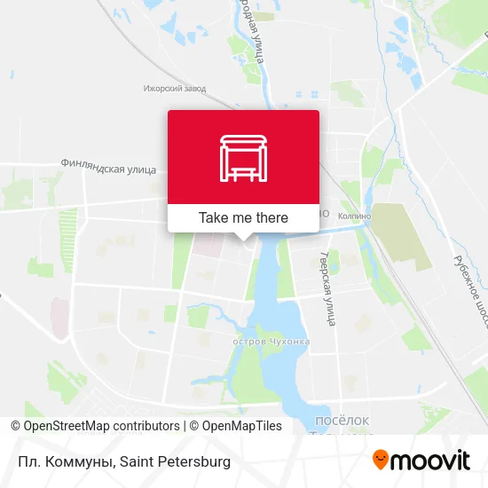 Пл. Коммуны map
