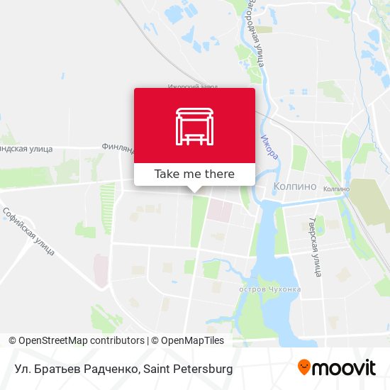 Ул. Братьев Радченко map