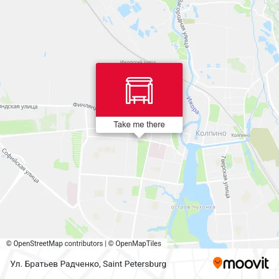 Ул. Братьев Радченко map