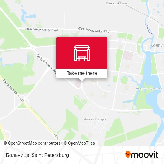 Больница map