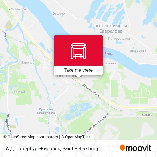 А.Д. Петербург-Кировск map