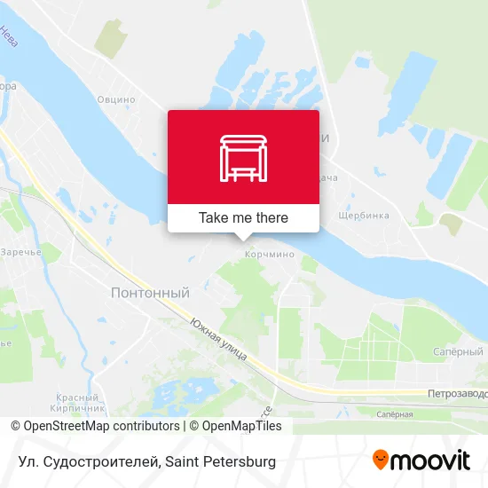 Ул. Судостроителей map