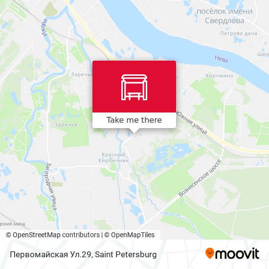Первомайская Ул.29 map