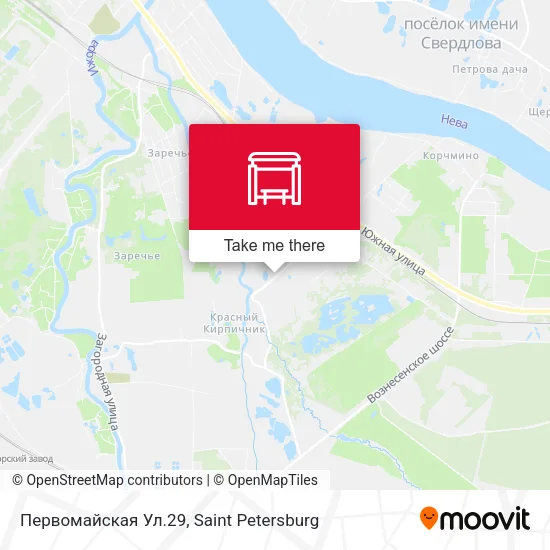 Первомайская Ул.29 map