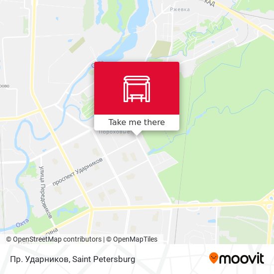 Пр. Ударников map