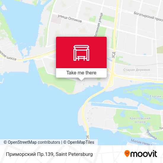 Приморский Пр.139 map