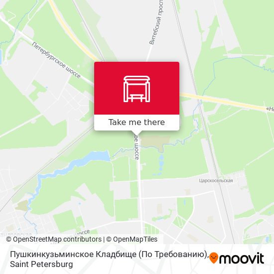 Пушкинкузьминское Кладбище (По Требованию) map