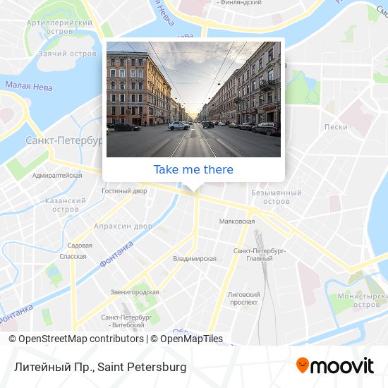 Литейный Пр. map