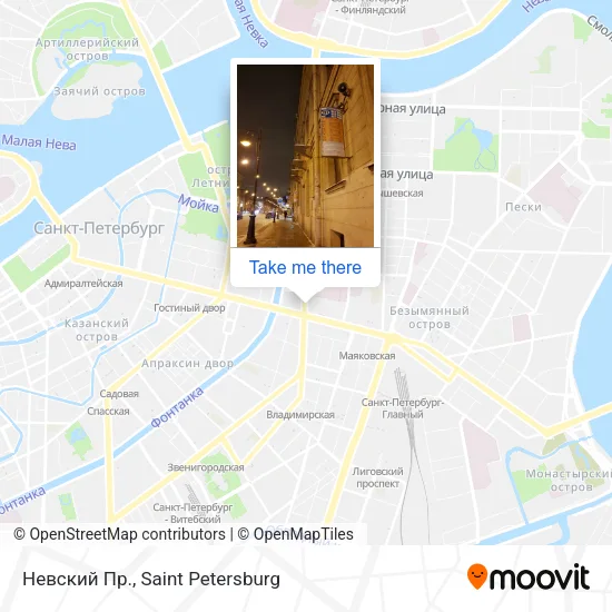 Невский Пр. map
