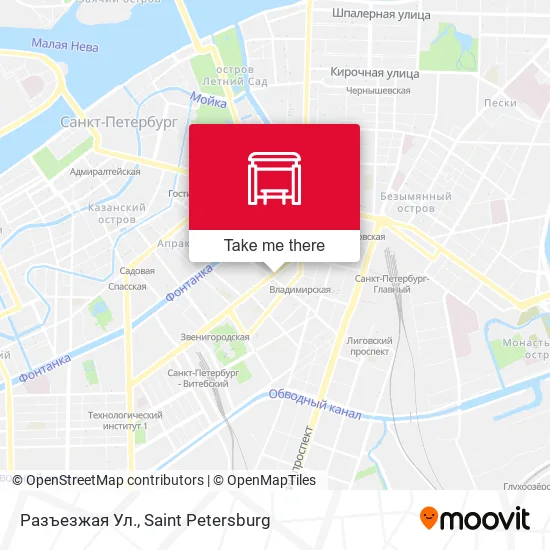 Разъезжая Ул. map