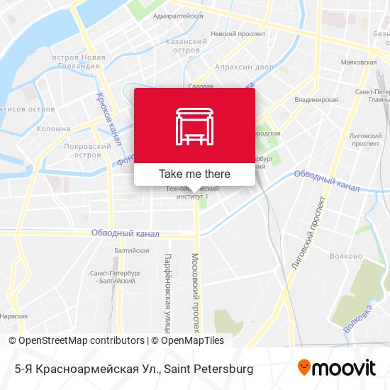 5-Я Красноармейская Ул. map