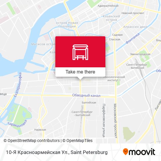 10-Я Красноармейская Ул. map