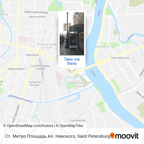 Ст. Метро Площадь Ал. Невского map