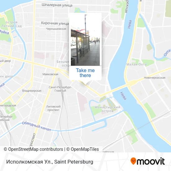 Исполкомская Ул. map