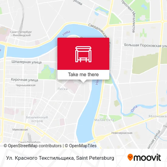 Ул. Красного Текстильщика map