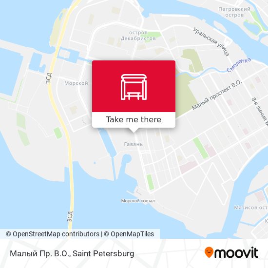 Малый Пр. В.О. map