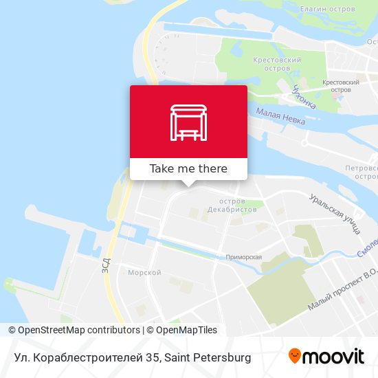 Ул. Кораблестроителей 35 map