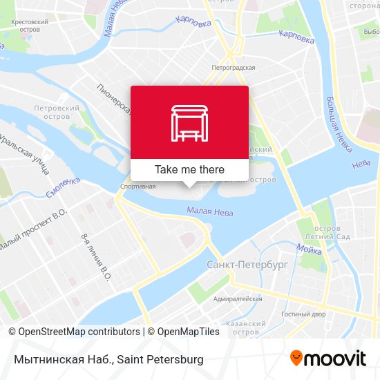 Мытнинская Наб. map