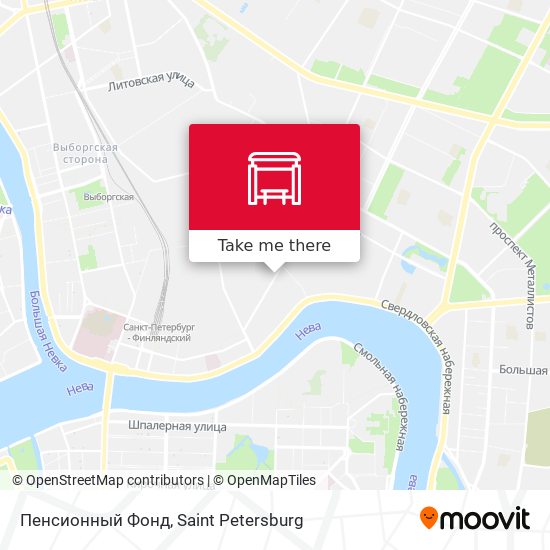 Пенсионный Фонд map