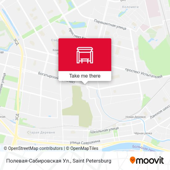 Полевая-Сабировская Ул. map