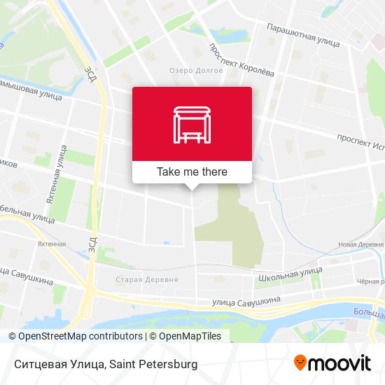 Ситцевая Улица map
