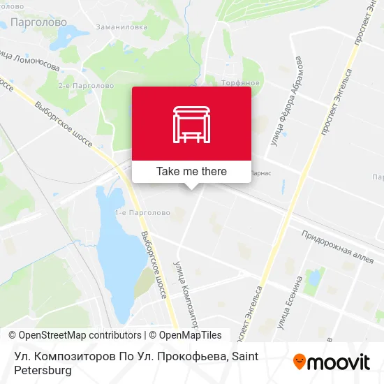 Ул. Композиторов По Ул. Прокофьева map